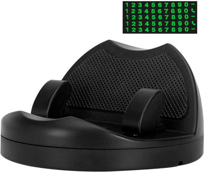 BUFONA Car Mobile Holder for Anti-slip, Dashboard(Black)