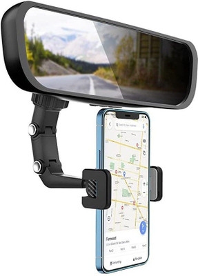 aavomaa Car Mobile Holder for Anti-slip, Clip(Pink, Black)