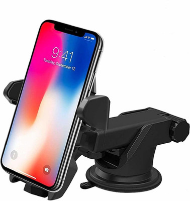 HIFY Car Mobile Holder for Anti-slip, Windshield, Dashboard(Black)