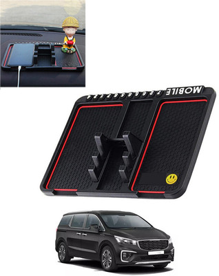 MATIES Rubber Standard Mat For  Kia Carnival(Black)
