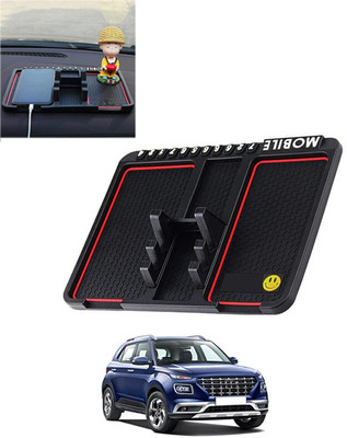 MATIES Rubber Standard Mat For  Hyundai Venue(Black)