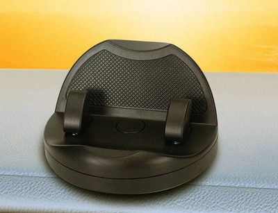 Huntindia Car Mobile Holder for Anti-slip, Dashboard(Black)