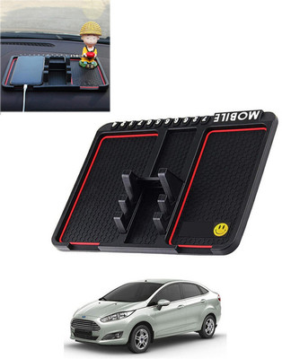 MATIES Rubber Standard Mat For  Ford Fiesta(Black)