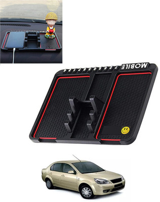 MATIES Rubber Standard Mat For  Ford Fiesta(Black)