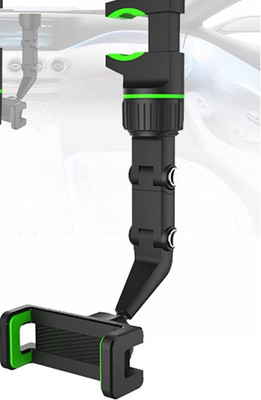 aavomaa Car Mobile Holder for Anti-slip, Clip(Black, Green)