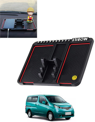MATIES Rubber Standard Mat For  Nissan Evalia(Black)