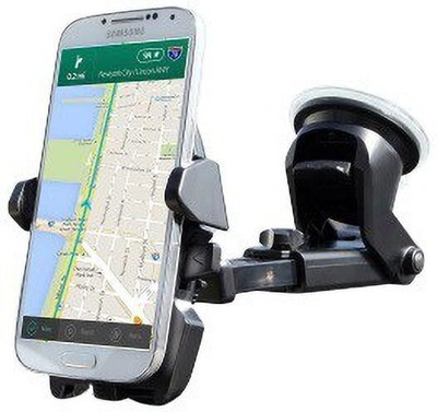 aavomaa Car Mobile Holder for Anti-slip, Clip, Windshield, Dashboard(Sable Black)