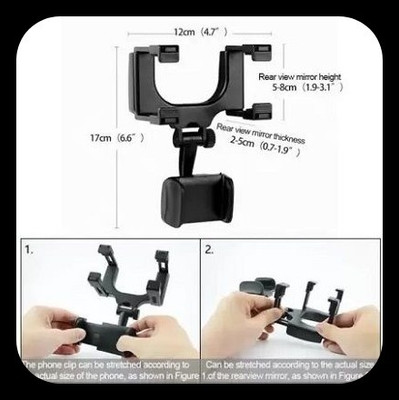 BITWEAVE Car Mobile Holder for Anti-slip, Dashboard, Windshield(Multicolor)