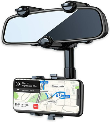 Trio group Car Mobile Holder for Anti-slip, Windshield(Black)