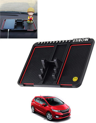 MATIES Rubber Standard Mat For  Hyundai Jazz(Black)