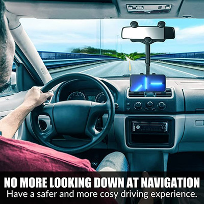 Trio group Car Mobile Holder for Dashboard(Black)