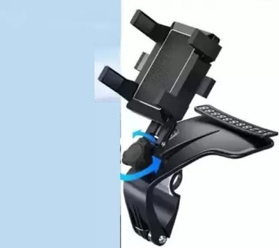 YOYOTRADERS Car Mobile Holder for Dashboard, Clip, Steering(Black)