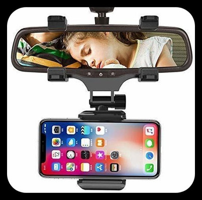 BITWEAVE Car Mobile Holder for Clip(Black)
