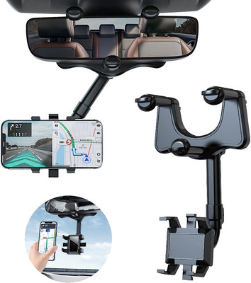 ALORNIKA Car Mobile Holder for Clip(Black)