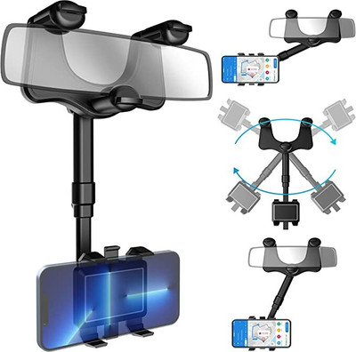 girik Car Mobile Holder for Clip(Black)