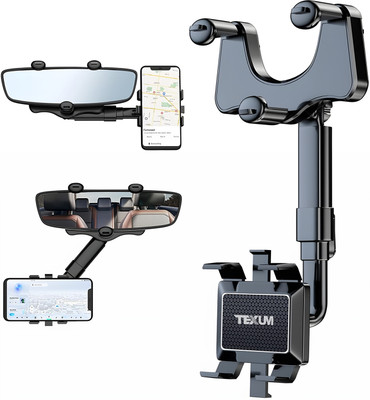 TEXUM Car Mobile Holder for Clip(Black)