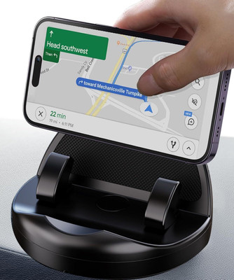 Redclip Car Mobile Holder for Dashboard(Black)
