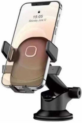 TECHGEAR Car Mobile Holder for Dashboard(Black)
