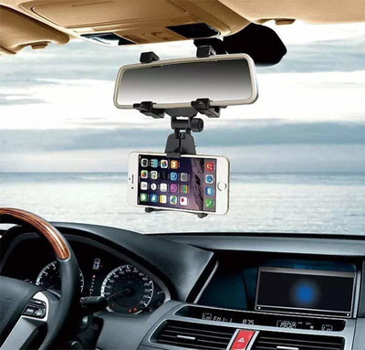 aavomaa Car Mobile Holder for Dashboard, Windshield, Anti-slip(Black)