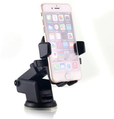 BITWEAVE Car Mobile Holder for Dashboard, Windshield, Anti-slip(Black)