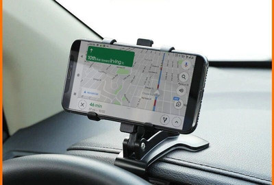 Uniquegadgetes Car Mobile Holder for Dashboard(Black)