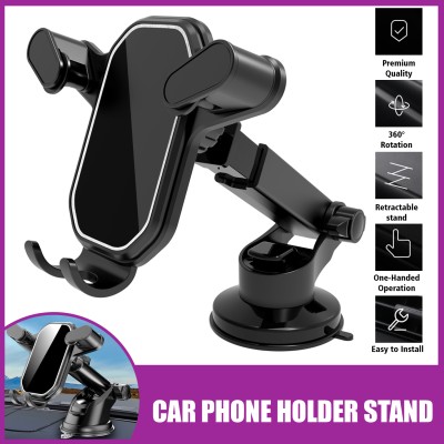 Otoroys Car Mobile Holder for Dashboard, Windshield(Black)