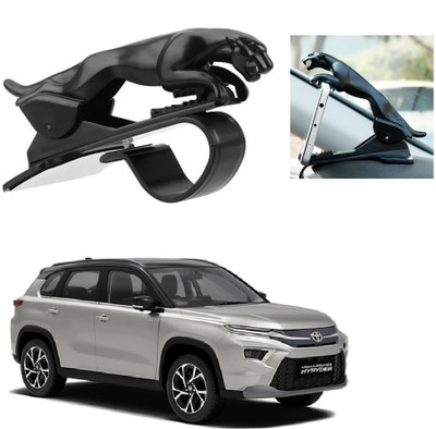 SPREADX Car Mobile Holder for Dashboard, Clip(Black, Jaguar, Urban Cruiser Hyryder)