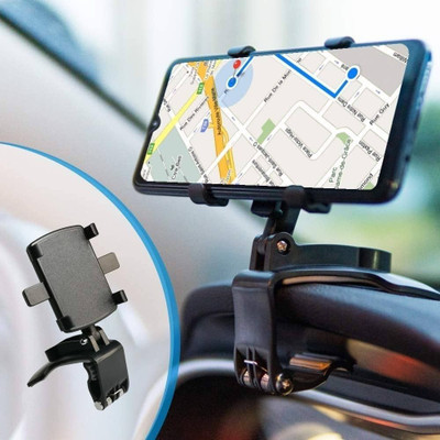Uniquegadgetes Car Mobile Holder for Dashboard(Black)