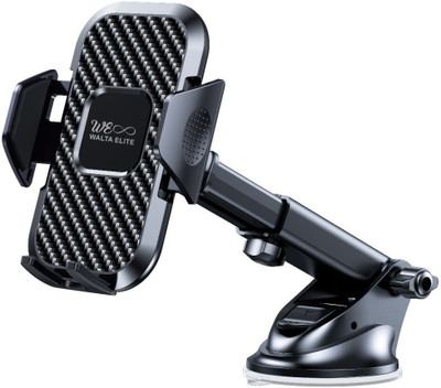 Walta Elite Car Mobile Holder for Dashboard(Black)