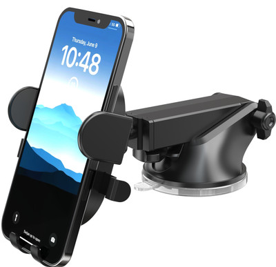 ELV Car Mobile Holder for Dashboard(Black)