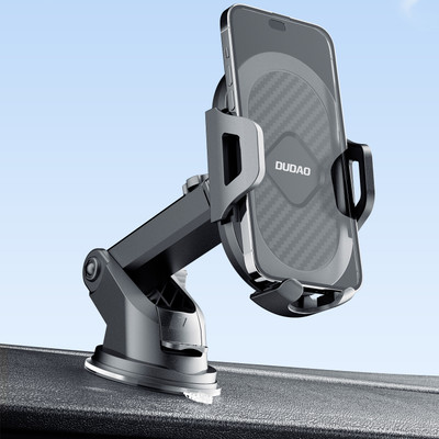 DUDAO Car Mobile Holder for Dashboard, Anti-slip, Windshield(Black)