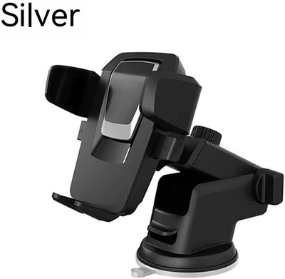 BITWEAVE Car Mobile Holder for Dashboard, Windshield, Anti-slip(Black)