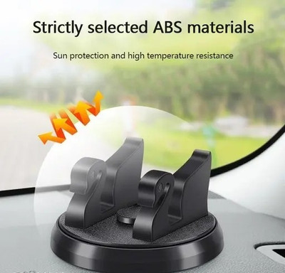 ESCODEVELOPER Car Mobile Holder for Dashboard, Anti-slip(Black)
