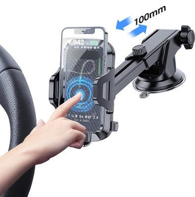 TEXUM Car Mobile Holder for Dashboard(Black)