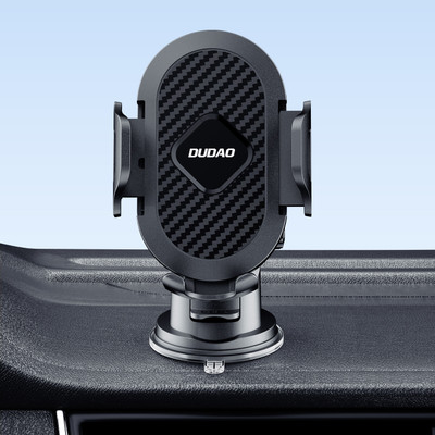 DUDAO Car Mobile Holder for Dashboard, Anti-slip, Windshield(Black)