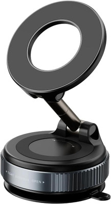 FieryFrost Car Mobile Holder for Dashboard(Black)