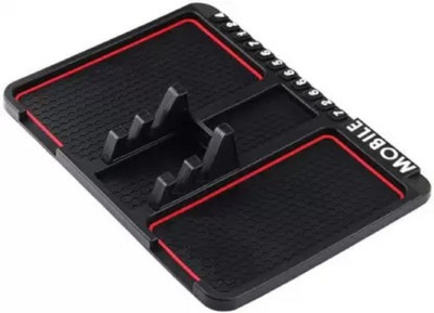 ALFONSIYAZ Car Mobile Holder for Dashboard(Black)
