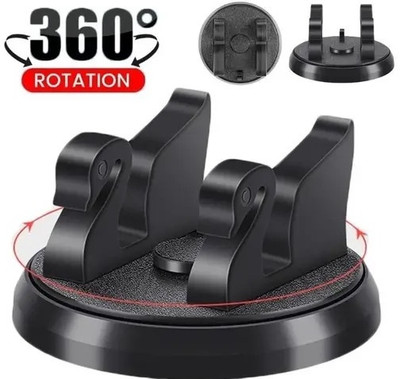 Uniquegadgetes Car Mobile Holder for Dashboard, Anti-slip(Black)