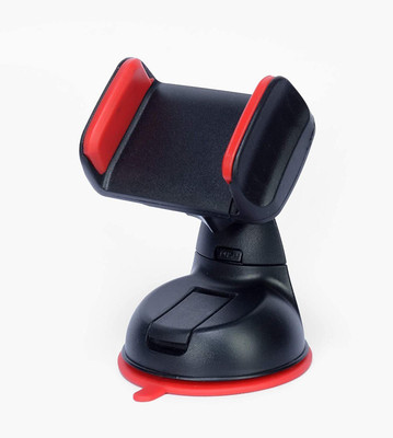 aavomaa Car Mobile Holder for Dashboard, Windshield, Anti-slip(Red, Black)