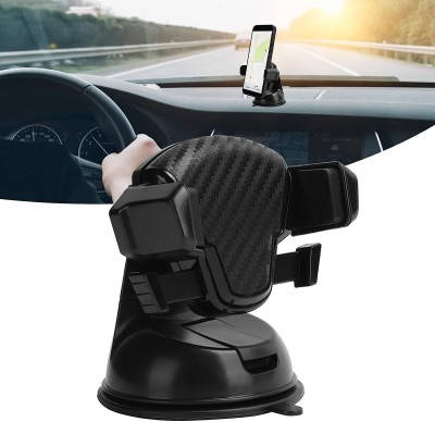 Wifton Car Mobile Holder for Dashboard, Windshield, Anti-slip(Black)