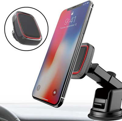 Flenzy Car Mobile Holder for Dashboard, Magnetic(Black)