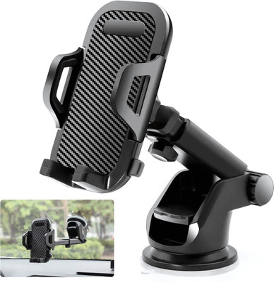 AutoPowerz Car Mobile Holder for Dashboard, Windshield(Black)