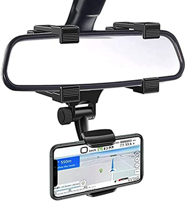 7Eleven Enterprise Car Mobile Holder for Dashboard, Clip, Anti-slip, Steering(Black)