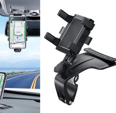TECHGEAR Car Mobile Holder for Dashboard(Black)