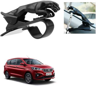 SPREADX Car Mobile Holder for Dashboard, Clip(Black, Jaguar, Ertiga 2022)
