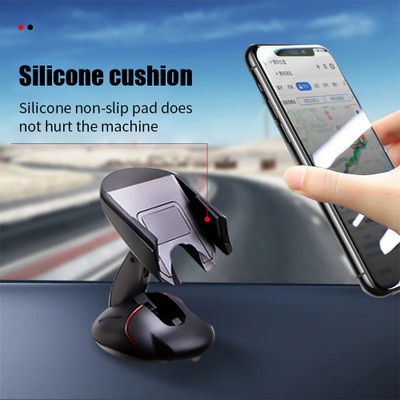 ASTOUND Car Mobile Holder for Dashboard, Windshield, Anti-slip(Black)