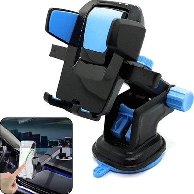 AutoPowerz Car Mobile Holder for Dashboard, Windshield(Blue)