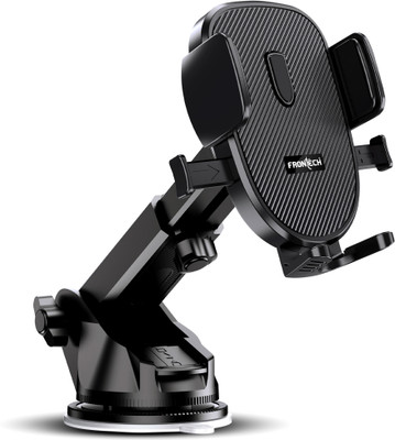 Frontech Car Mobile Holder for Dashboard, Windshield(Black)