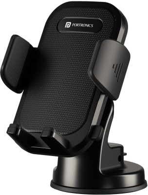 Portronics Car Mobile Holder for Dashboard(Black)