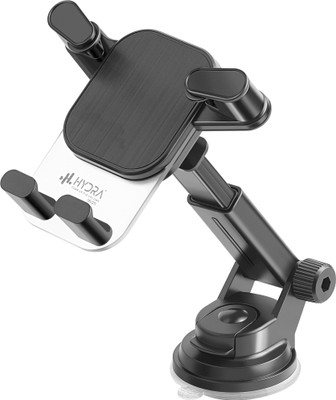 Hydra Car Mobile Holder for Dashboard, Windshield(Black)